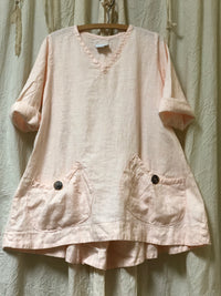 Meggin Top in Linen, USA