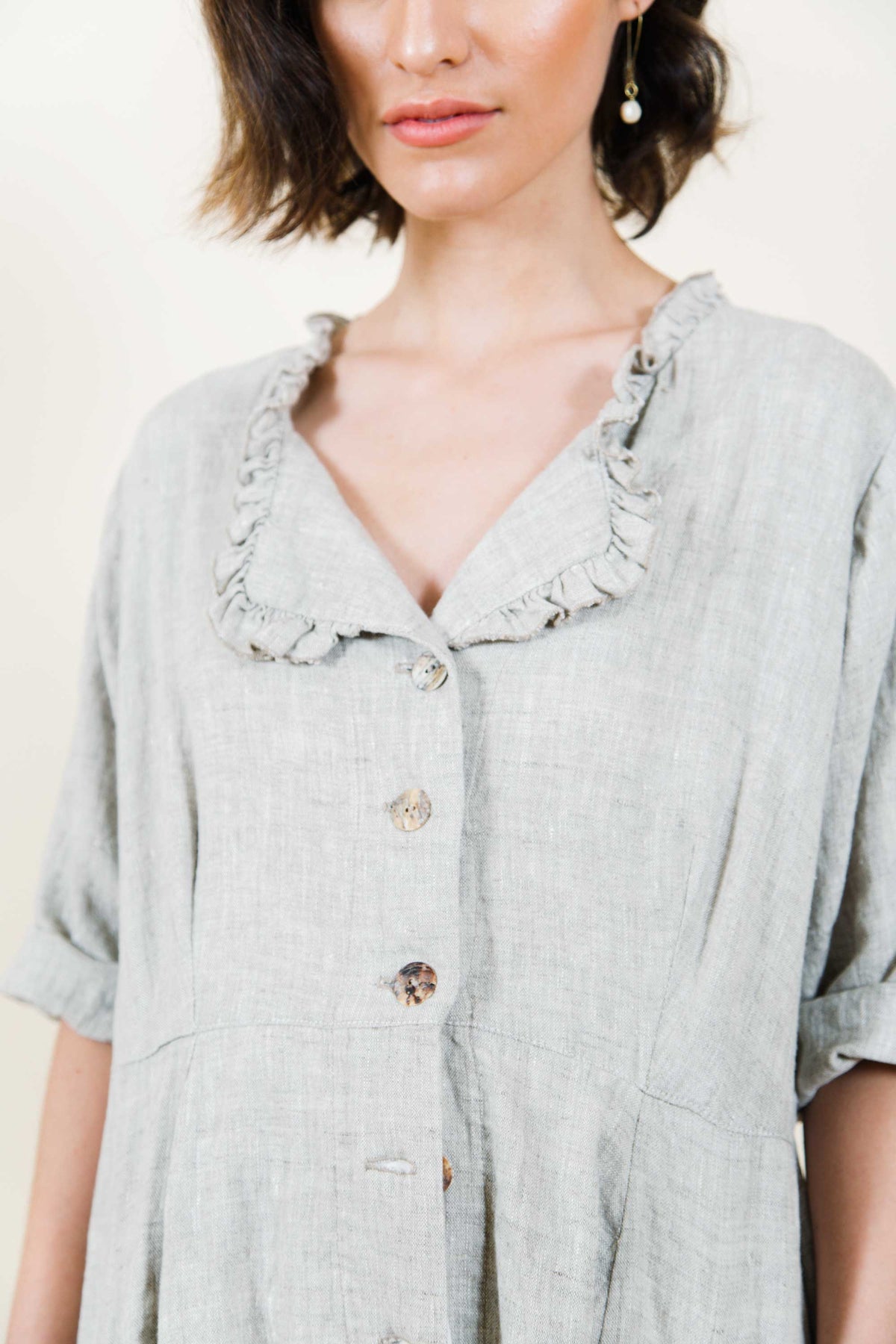 Audrey Dress in Linen