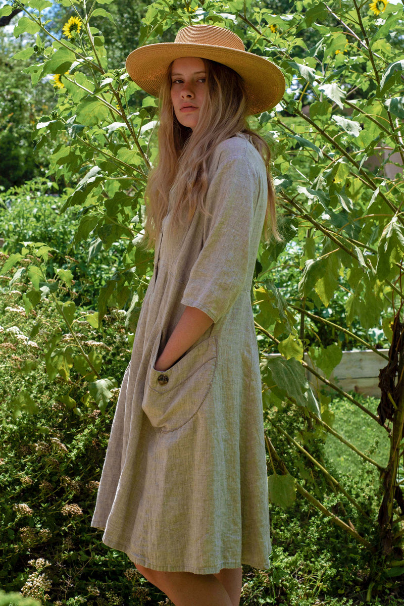 Audrey Dress in Linen
