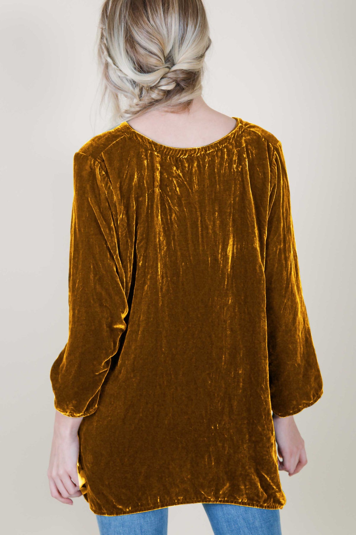 Simple Top in Velvet, USA
