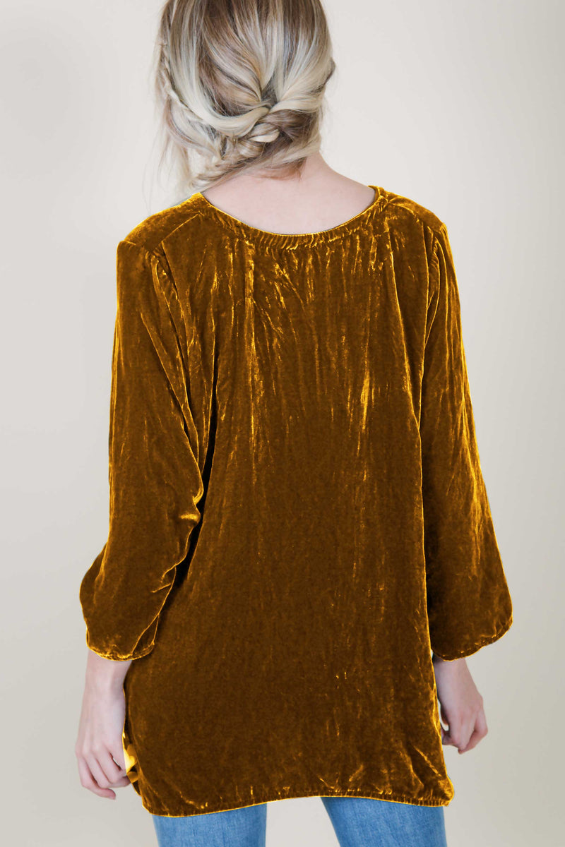 Simple Top in Velvet, USA
