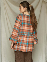 Graciela Top in Flannel
