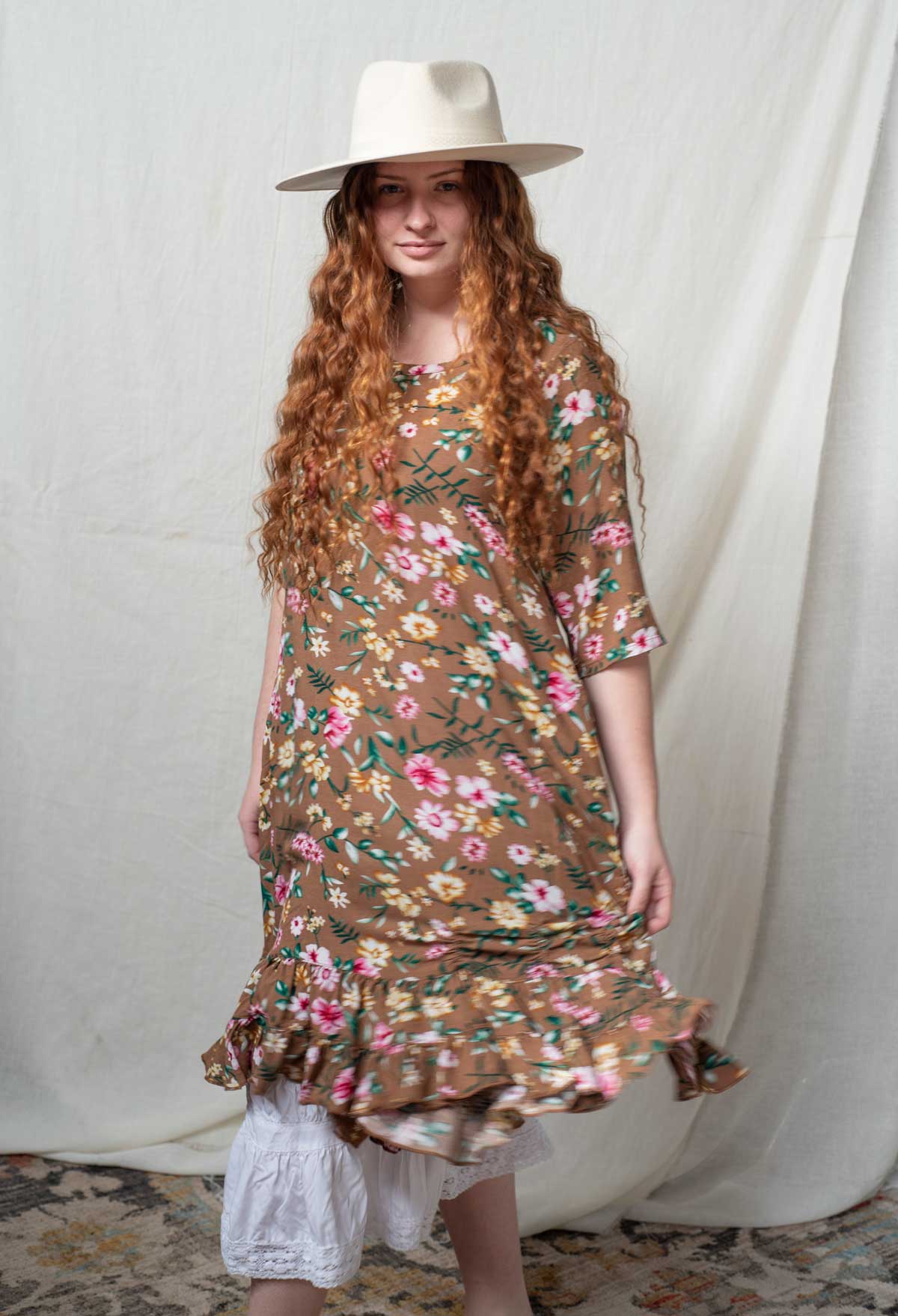 Boho Floral Dress