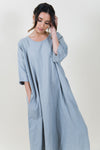 Simple Dress in Linen