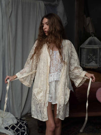 Lace Kimono Robe