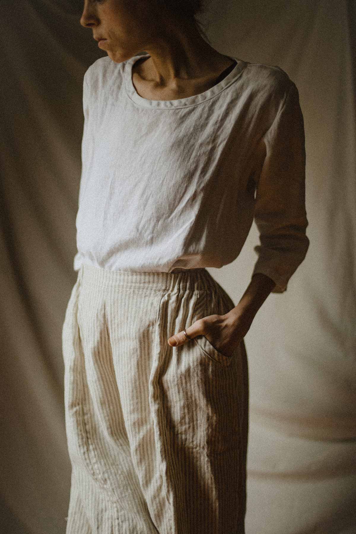 Pocket Tunic Linen – Heart's Desire Clothing