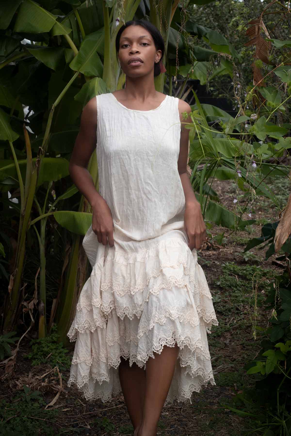 Victorian Full Slip, Linen – Heart's Desire Clothing