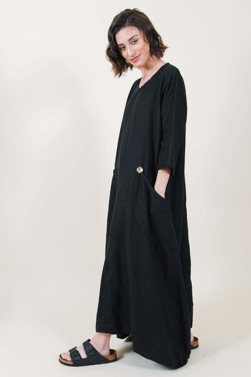 Elizabeth Dress Linen