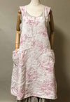 Liza Apron Shabby Chic Linen