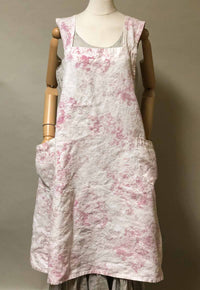 Liza Apron Shabby Chic Linen