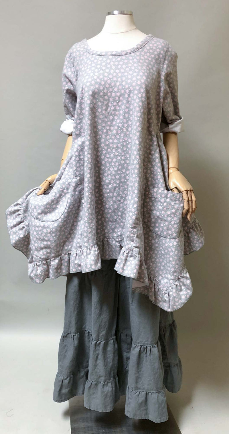 Flutter Top in Flannel