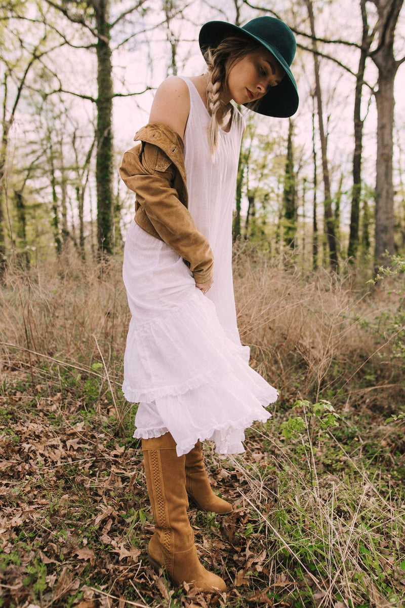 Vintage petticoat slip dress