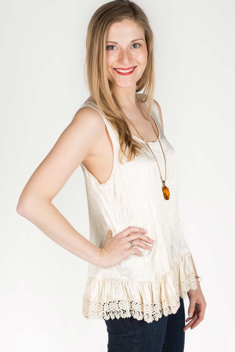 Romantic Cami in Satin