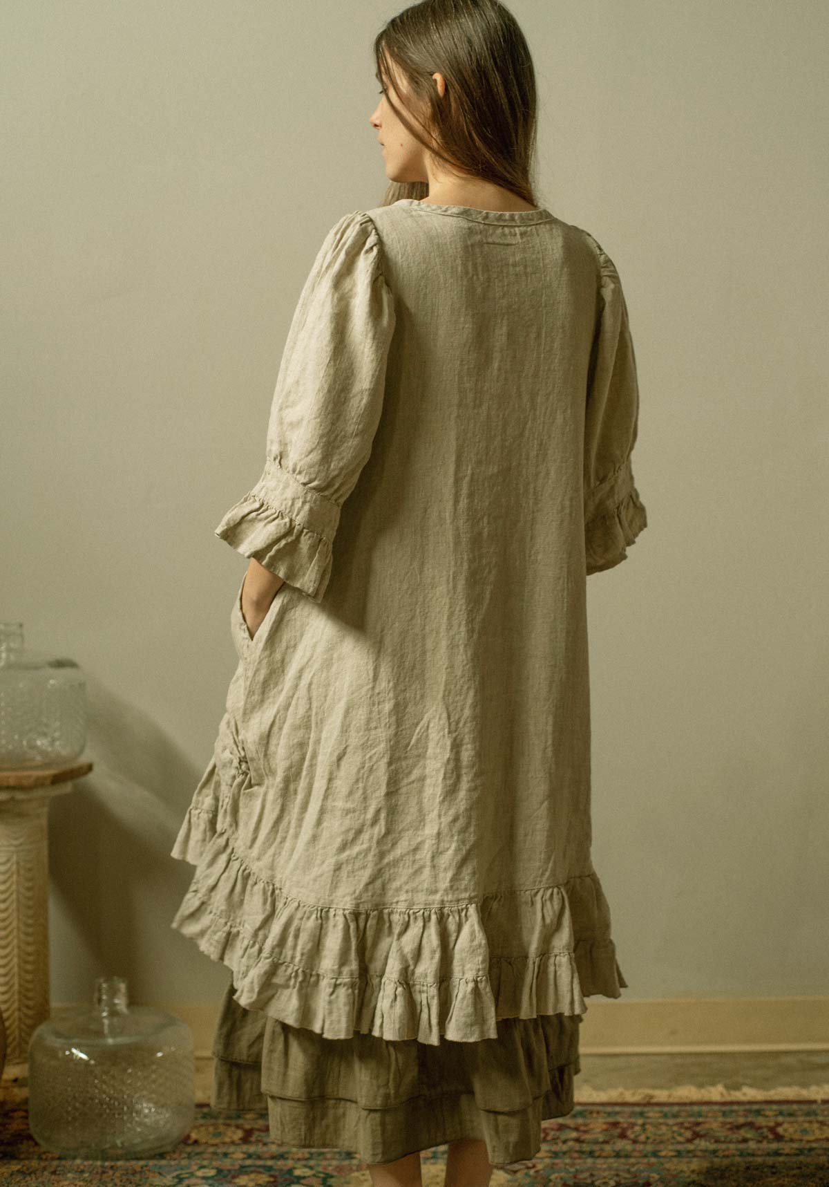 Morgan Dress, Linen