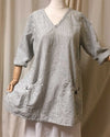 Meggin Top in Linen, USA