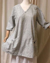 Meggin Top in Linen, USA